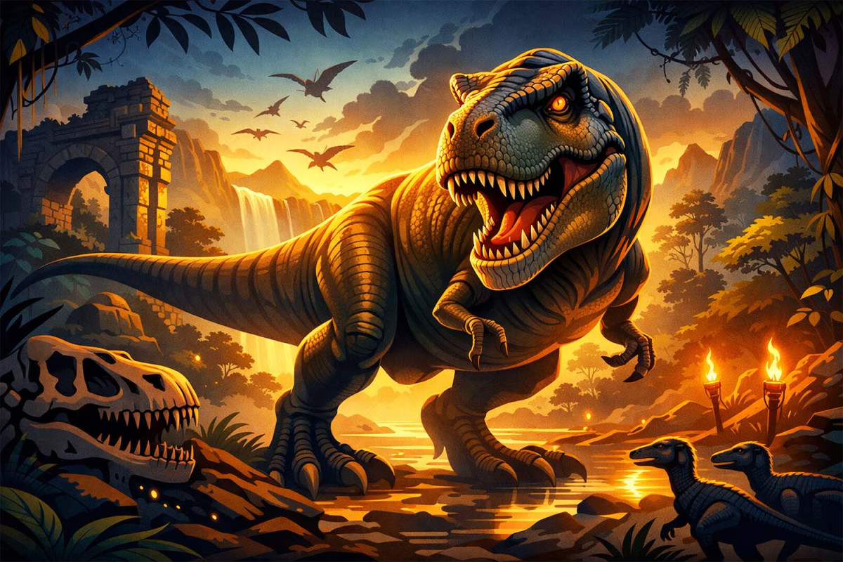 10 цікавих фактів про Тиранозавра Рекса для дітей