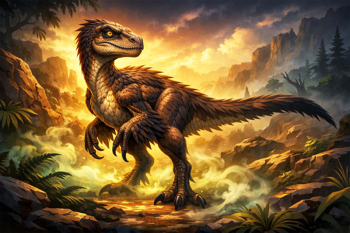 10 цікавих фактів про велоцираптора для дітей