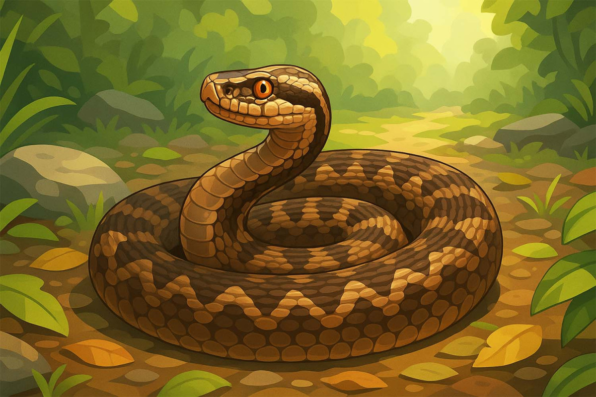 17 цікавих фактів про гадюк для дітей
