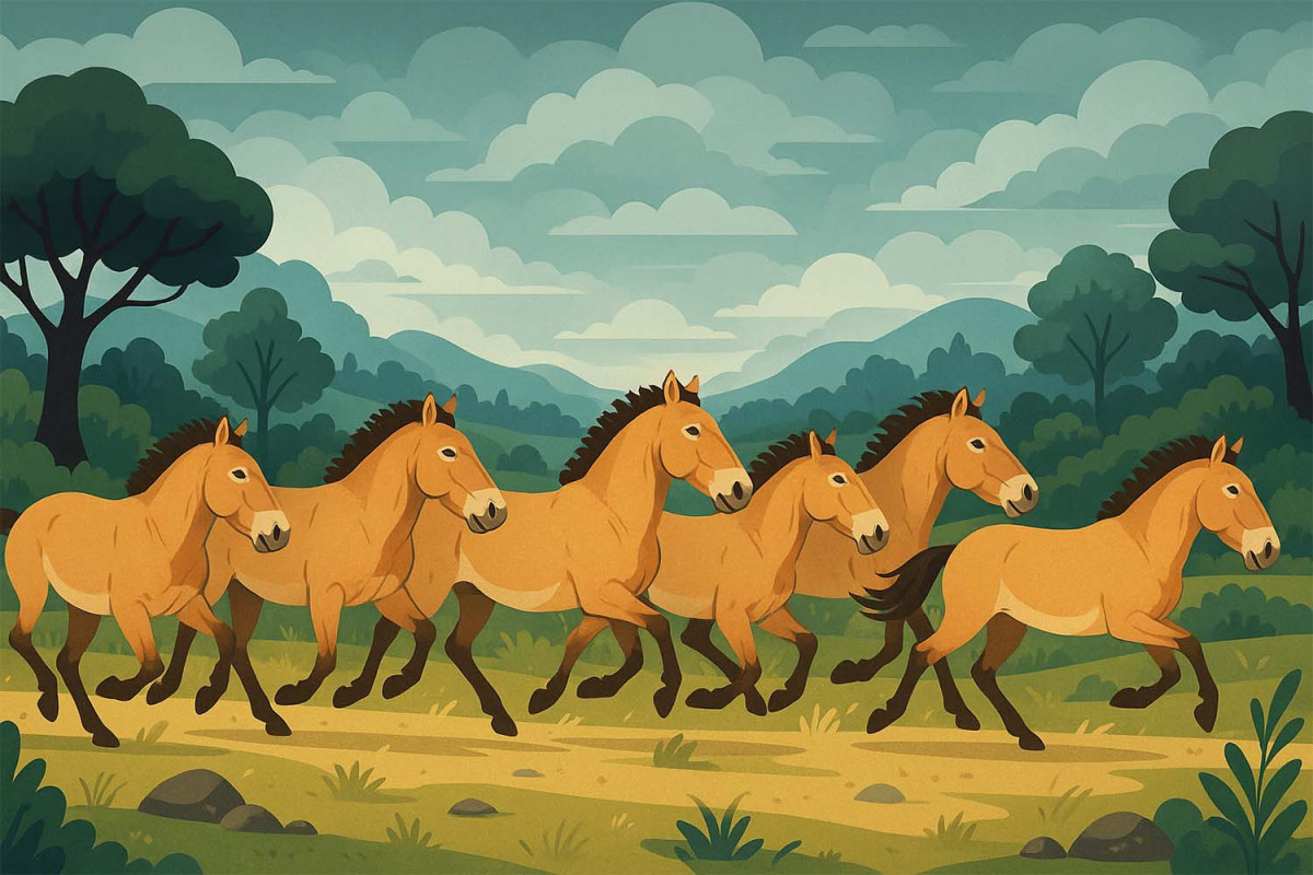 18 цікавих фактів про коней Пржевальського для дітей