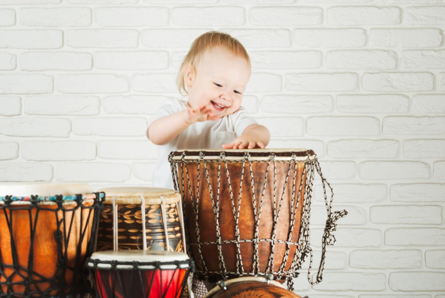 Дерев'яні музичні інструменти для немовлят 2