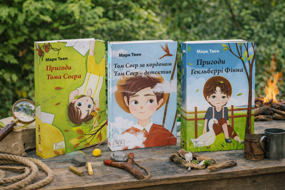 Серія пригодницьких книг Марка Твена про Тома Соєра