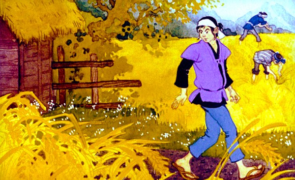 Чоловічок з глека (японська народна казка)