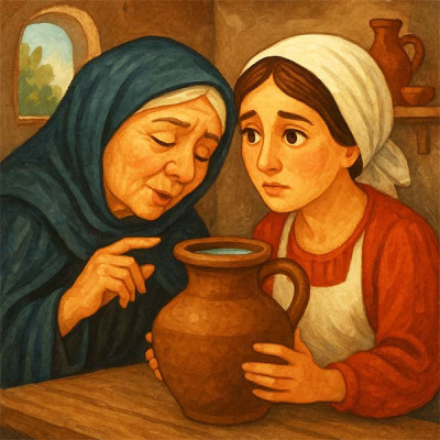Балакуча жінка і мудра бабуся (македонська казка)