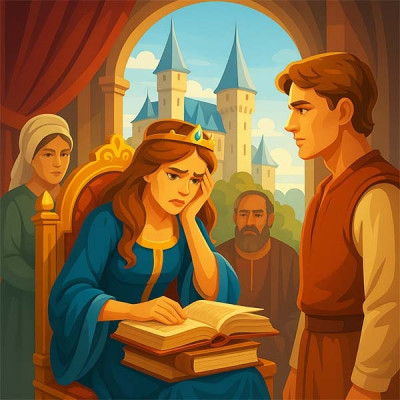 Читати словенську народну казку про бідного юнака і мудру королівну Бідний юнак і мудра королівна (словенська казка)