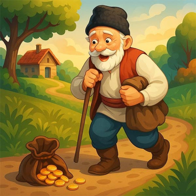 Читати українську народну казку про діда-школяра Дід-школяр (українська народна казка)