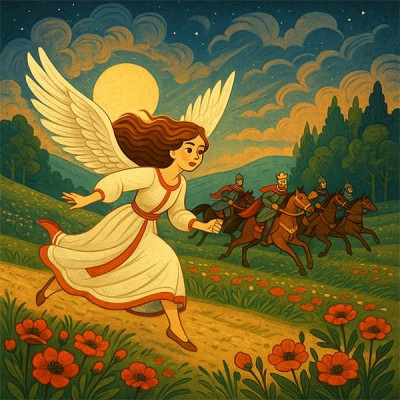 Дівчина, що швидша за коня (чорногорська казка)