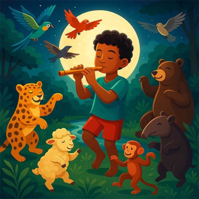 Хлопчик і дудочка (бразильська казка)