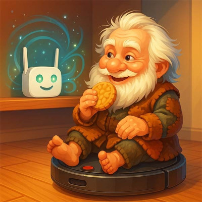 Читати казку Таї Івни про те, як домовик на 25-му поверсі господарював Як домовик на 25-му поверсі господарював (Тая Івна)