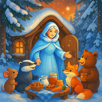 Як звірята зиму зустрічали (Ольга Зубер)