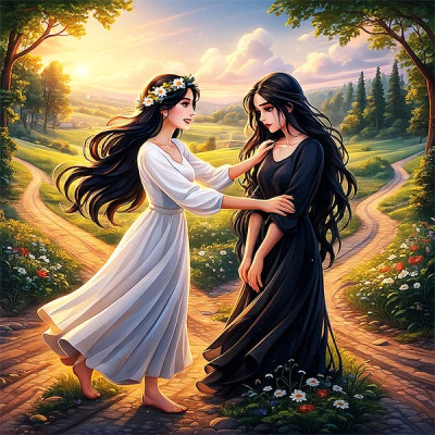 Казка про Добро і Зло (українська народна казка)