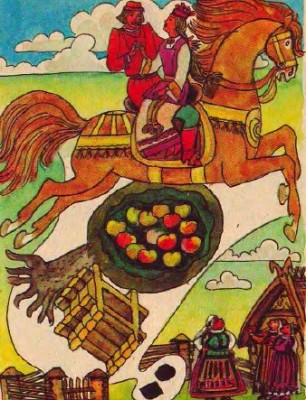 Корова-пряля (литовська казка)