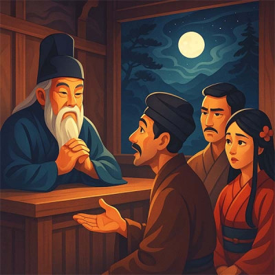 Читати японську народну казку про мудре рішення Мудре рішення (японська казка)