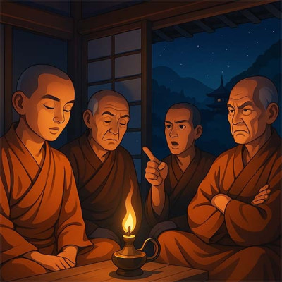 Читати японську народну казку про обітницю мовчання Обітниця мовчання (японська казка)