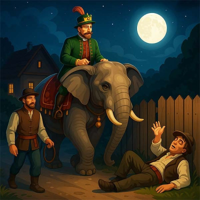 Читати австрійську народну казку про п'яницю і царя П’яниця і цар (австрійська казка)