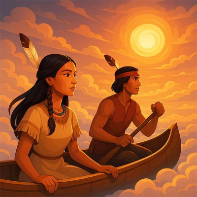 Читати індіанську народну казку про Сонячну Квітку Сонячна Квітка (індіанська казка)