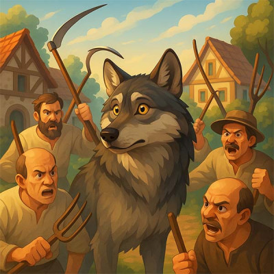 Вовк і гончар (албанська казка)