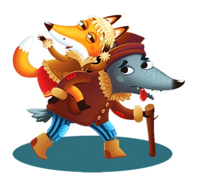 Вовк, лисиця і пес (арабська народна казка)