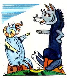 Вовк та баран (інгуська казка)