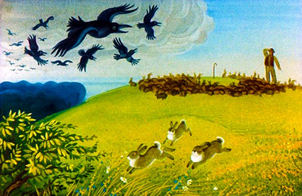 Пастух, який тисячу зайців пас (польська казка) – 10