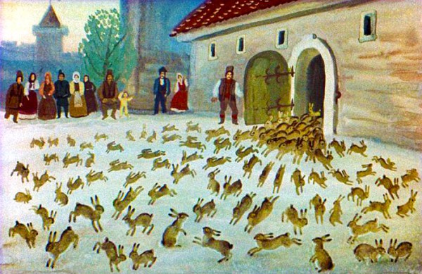 Пастух, який тисячу зайців пас (польська казка) – 8