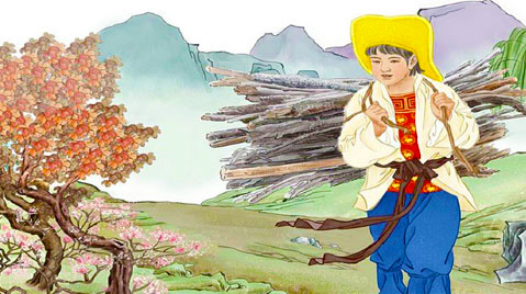 Пензлик Маляна (китайська народна казка)