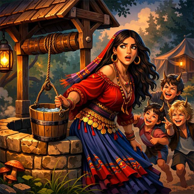 Як нечистий до циганки сватався (циганська казка)