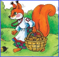 How a Squirrel helped a Bear (ukrainian folk tale)