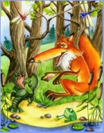 The fox and the crayfish (ukrainian folk tale)