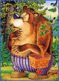 Danilo-burmilo the bear (ukrainian folk tale)