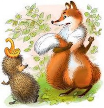 Їжак і лисиця (естонська казка)