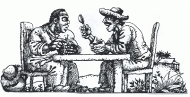 Галісієць та конго за круглим столом (кубинська казка)
