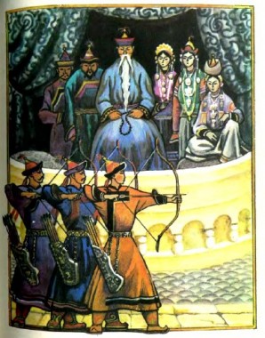 Гар’юлай-мерген та його відважна сестра Агу-ногон-абаха (бурятська казка)