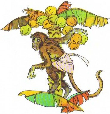 Горила, пантера і шимпанзе (африканська казка)