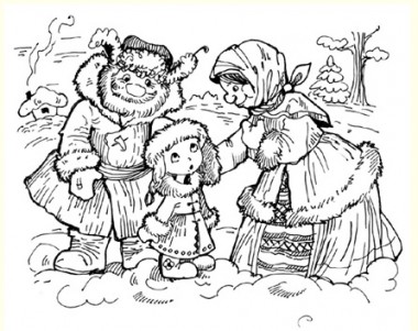 Дівчина-Снігуронька (російська казка)
