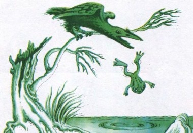 Жаба і ворона (фінська казка)