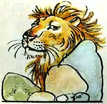 Лев та мудра кішка (таджицька казка)