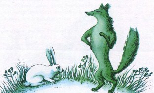 Лисиця і заєць (фінська казка)