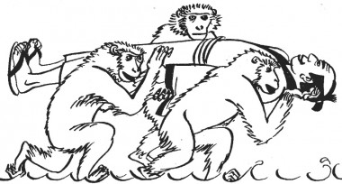 Мавпи й божество Дзідзо (японська казка)