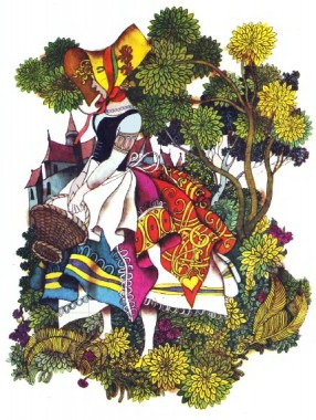 Чарівний свищик і золоті яблука (французька казка)
