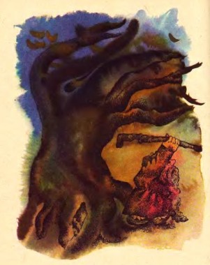 Чарівник і священне дерево (естонська казка)